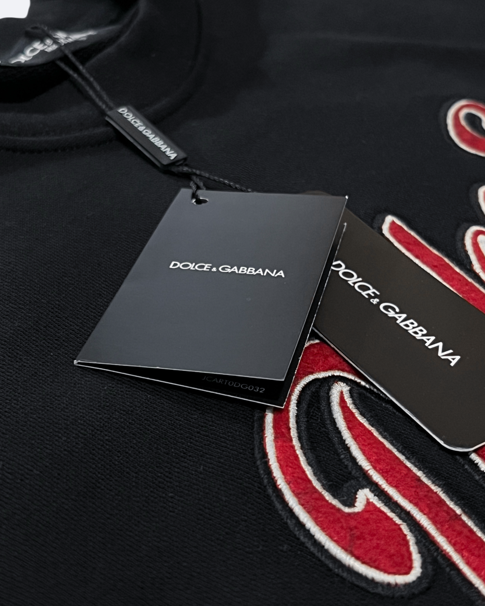 Dolce & Gabbana - Vintage Logotype Sweatshirt - Black