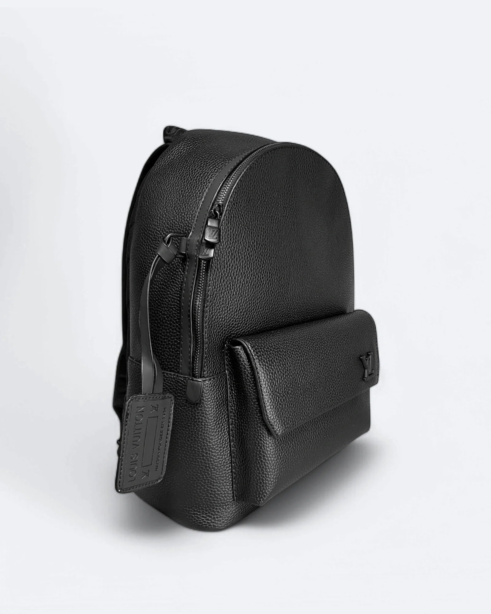 Louis Vuitton - Leather Takeoff Backpack - Black