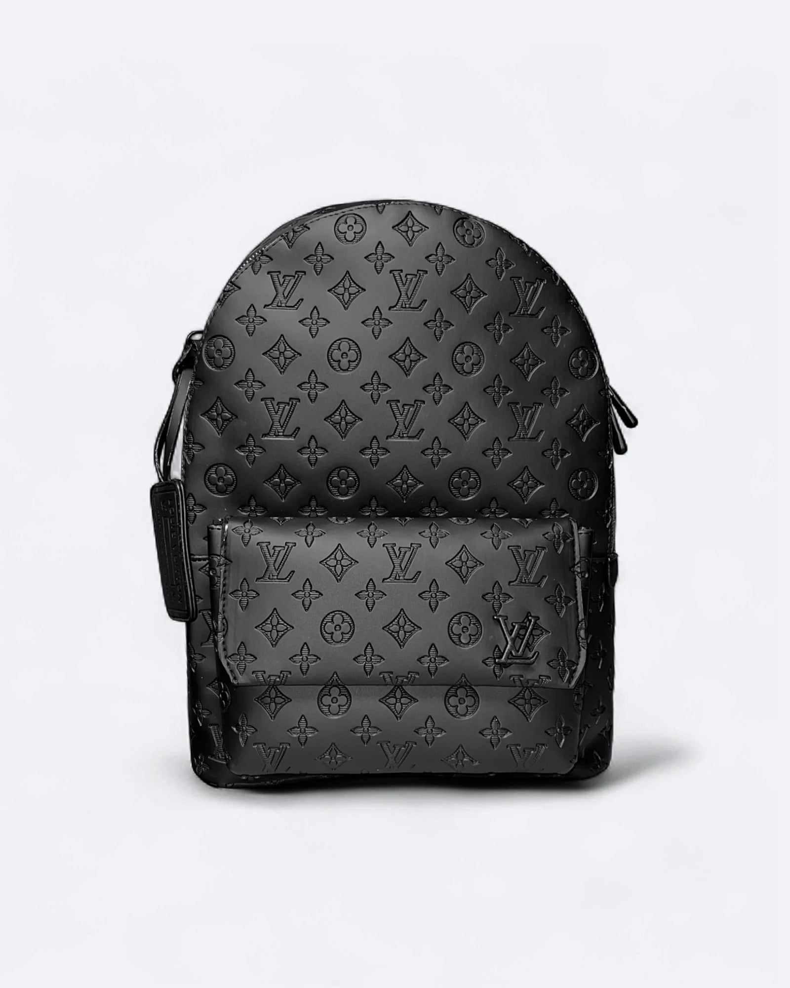 LVTN - Pattern Embossed Backpack - Black