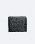 LVTN - LV Pattern Embossed Wallet - Black