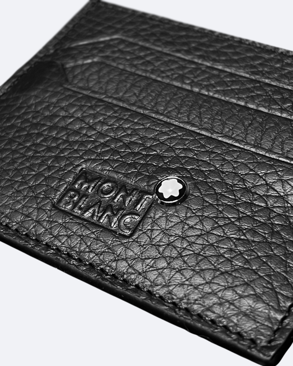 Montblanc - Logo Leather Cardholder - Black