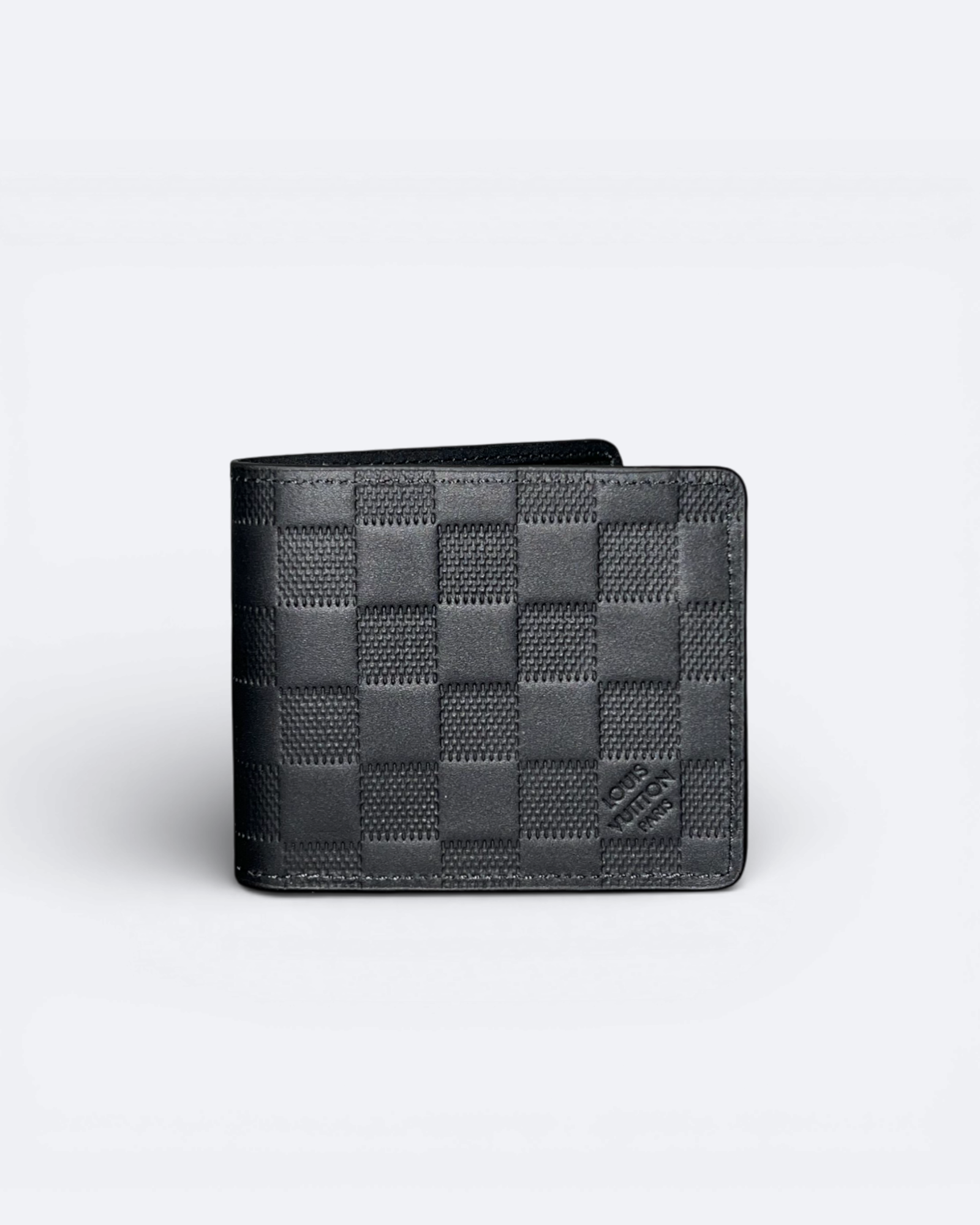 LVTN - Damier Embossed Wallet - Black