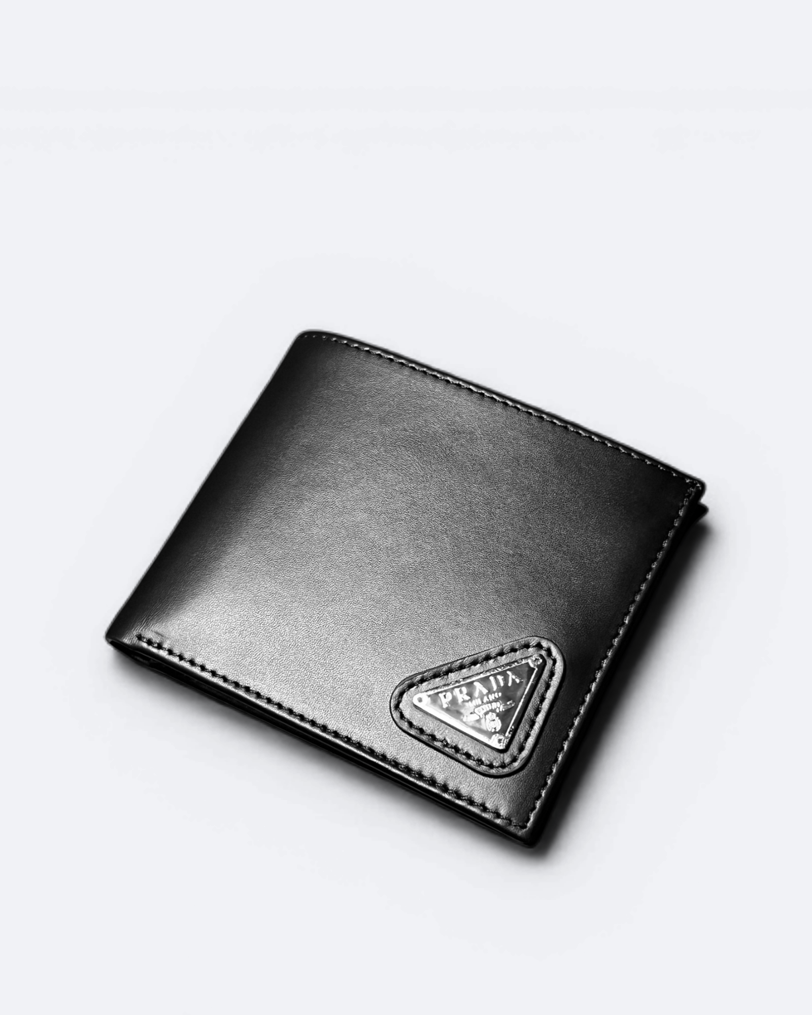 Prada - Logo Wallet - Black