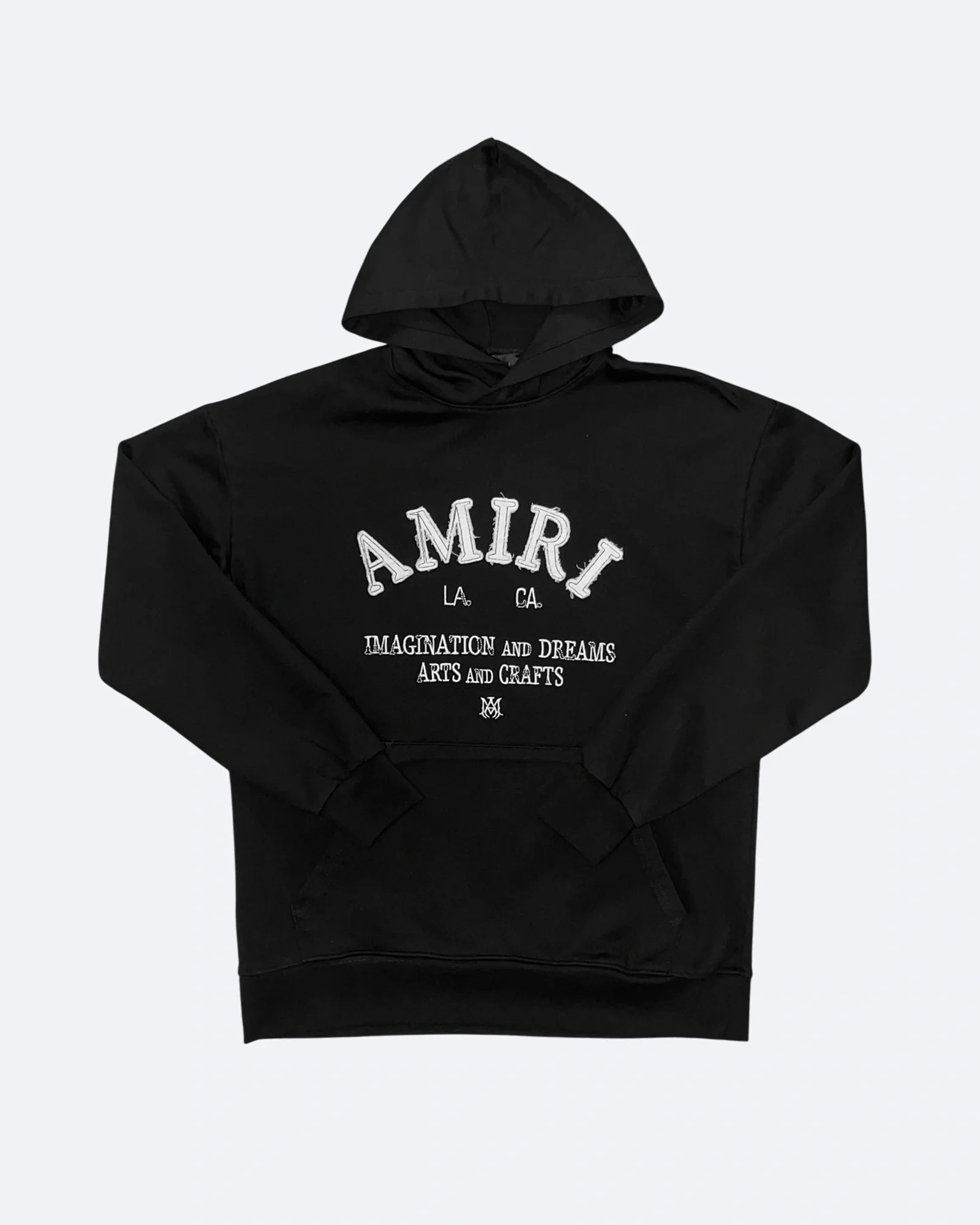 Amiri - Vintage Logotype Hoodie - Black