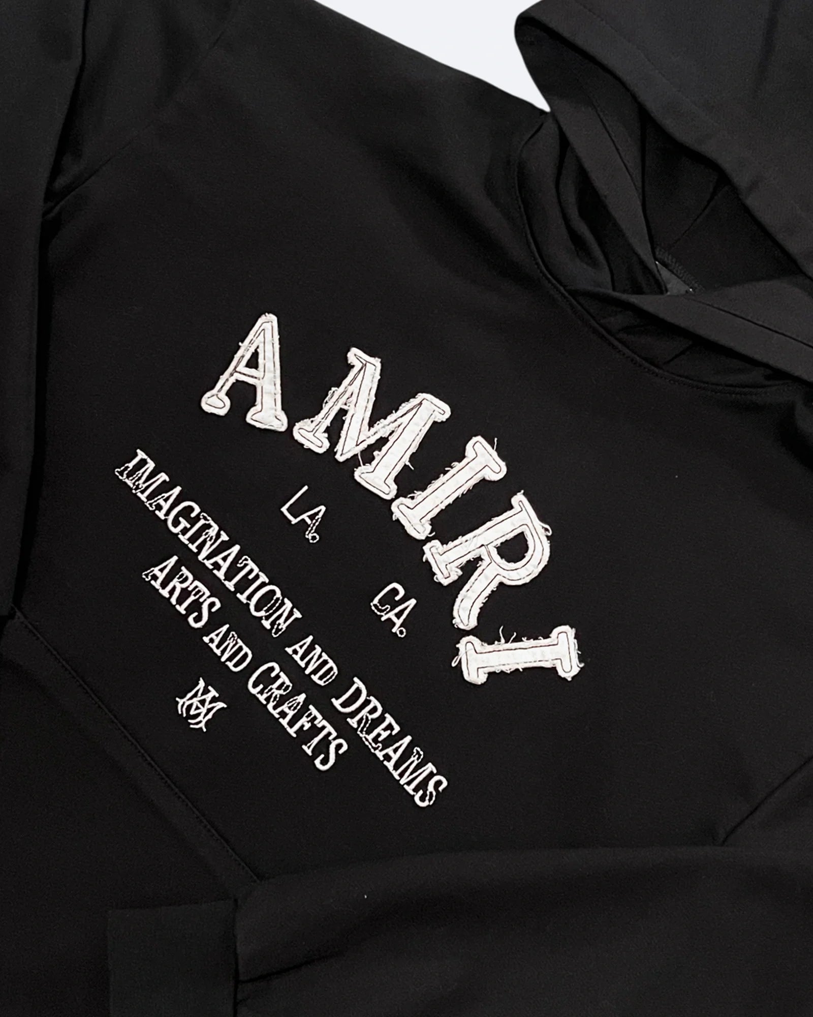 Amiri - Vintage Logotype Hoodie - Black