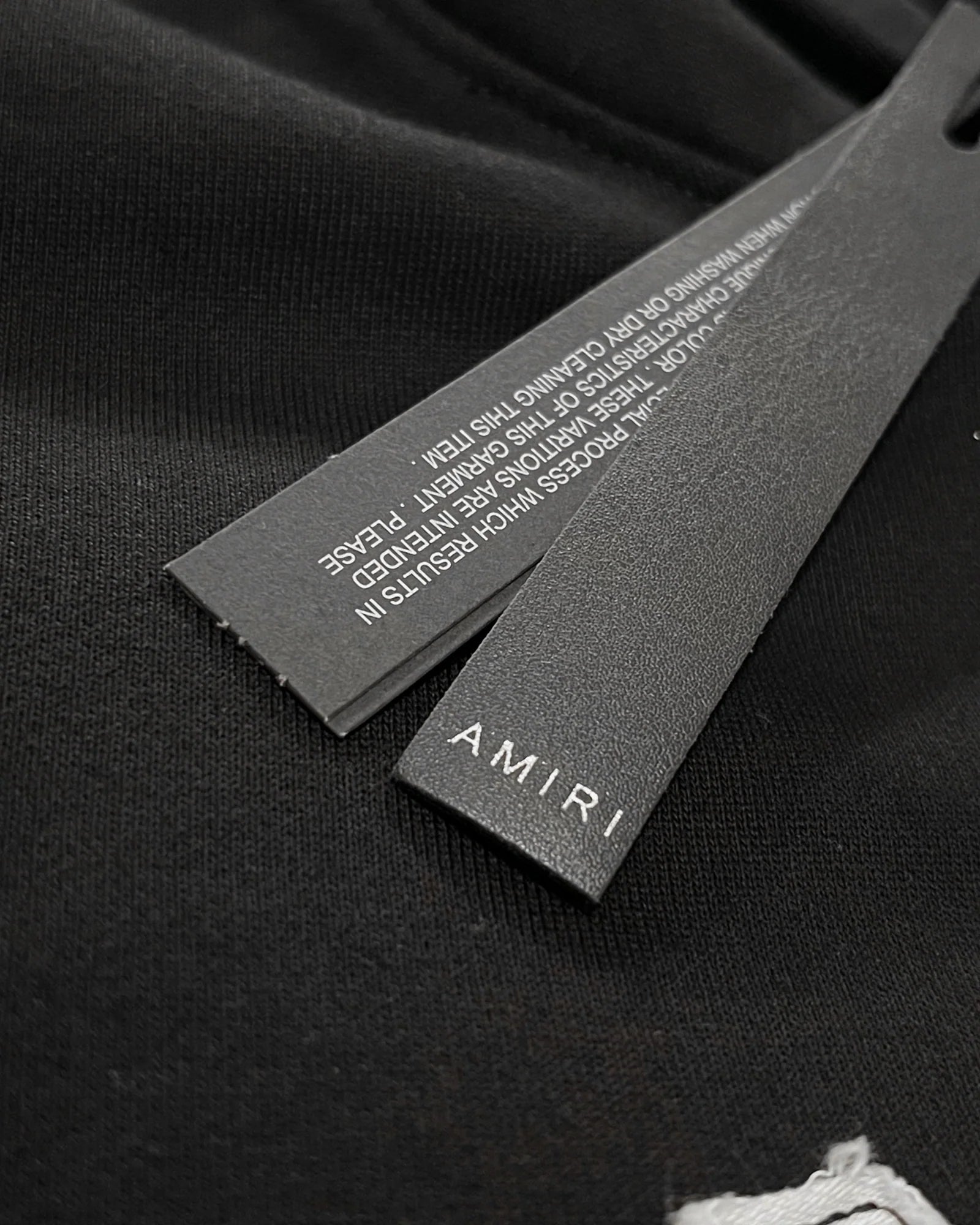 Amiri - Vintage Logotype Hoodie - Black