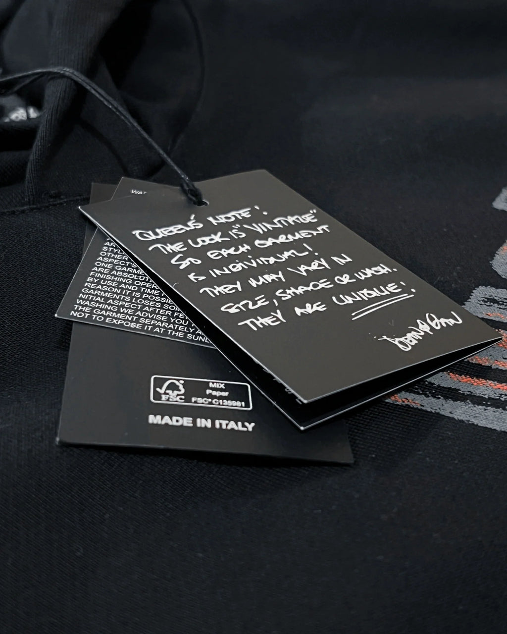 Dsquared2 - Industrial Hoodie - Black