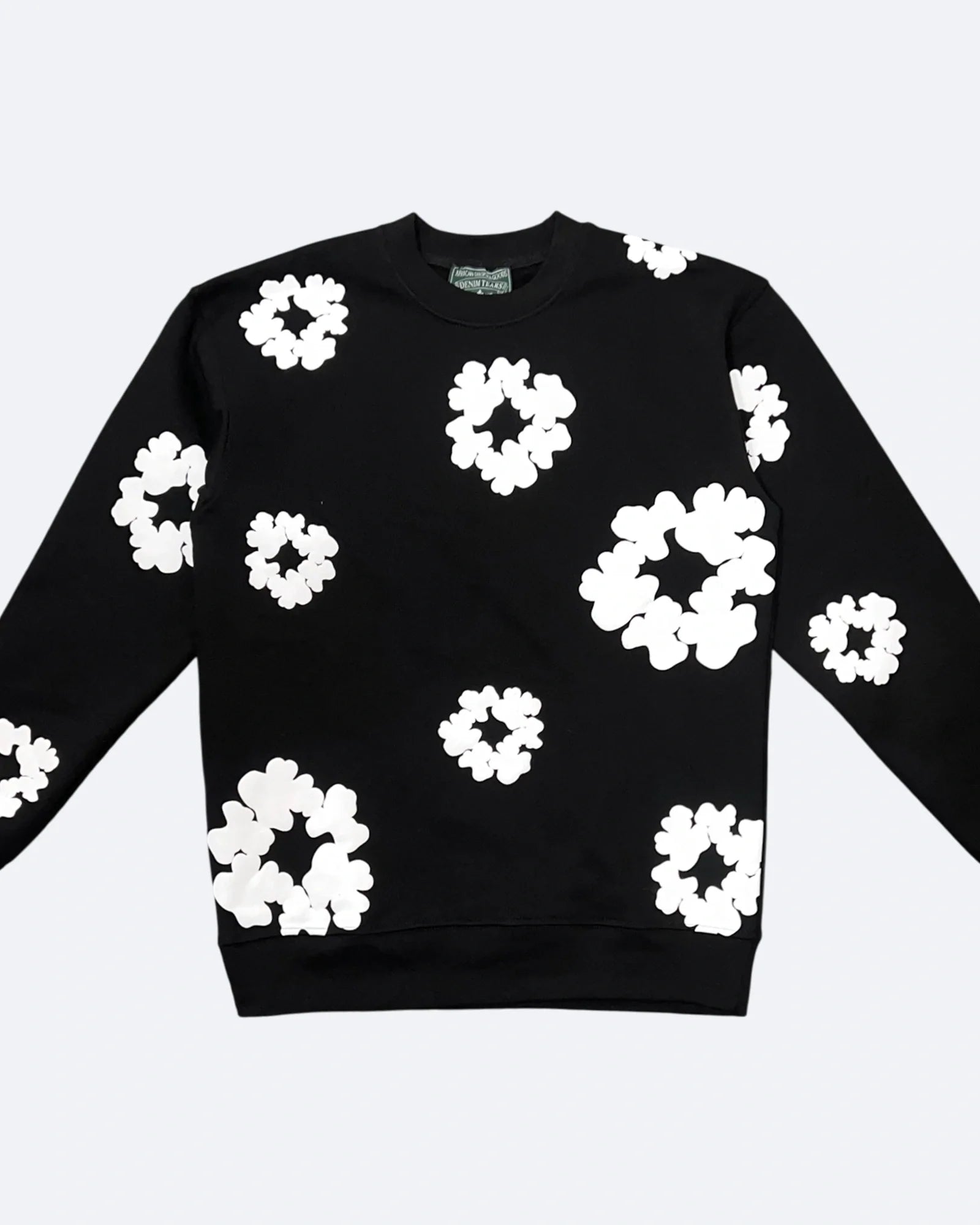 Denim Tears - Cotton Wreath Sweatshirt - Black