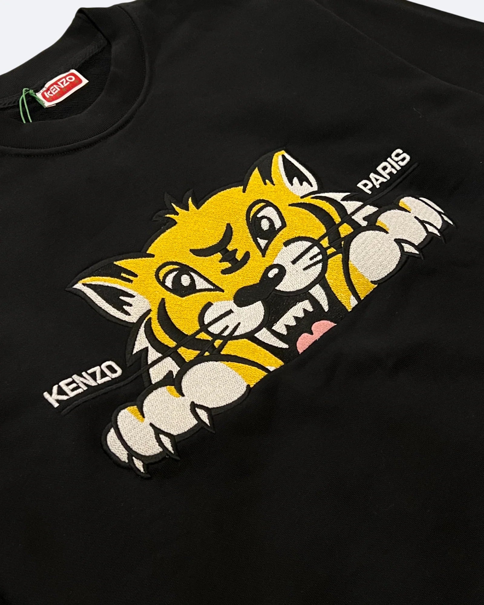 Kenzo - Angry Tiger Sweatshirt - Black