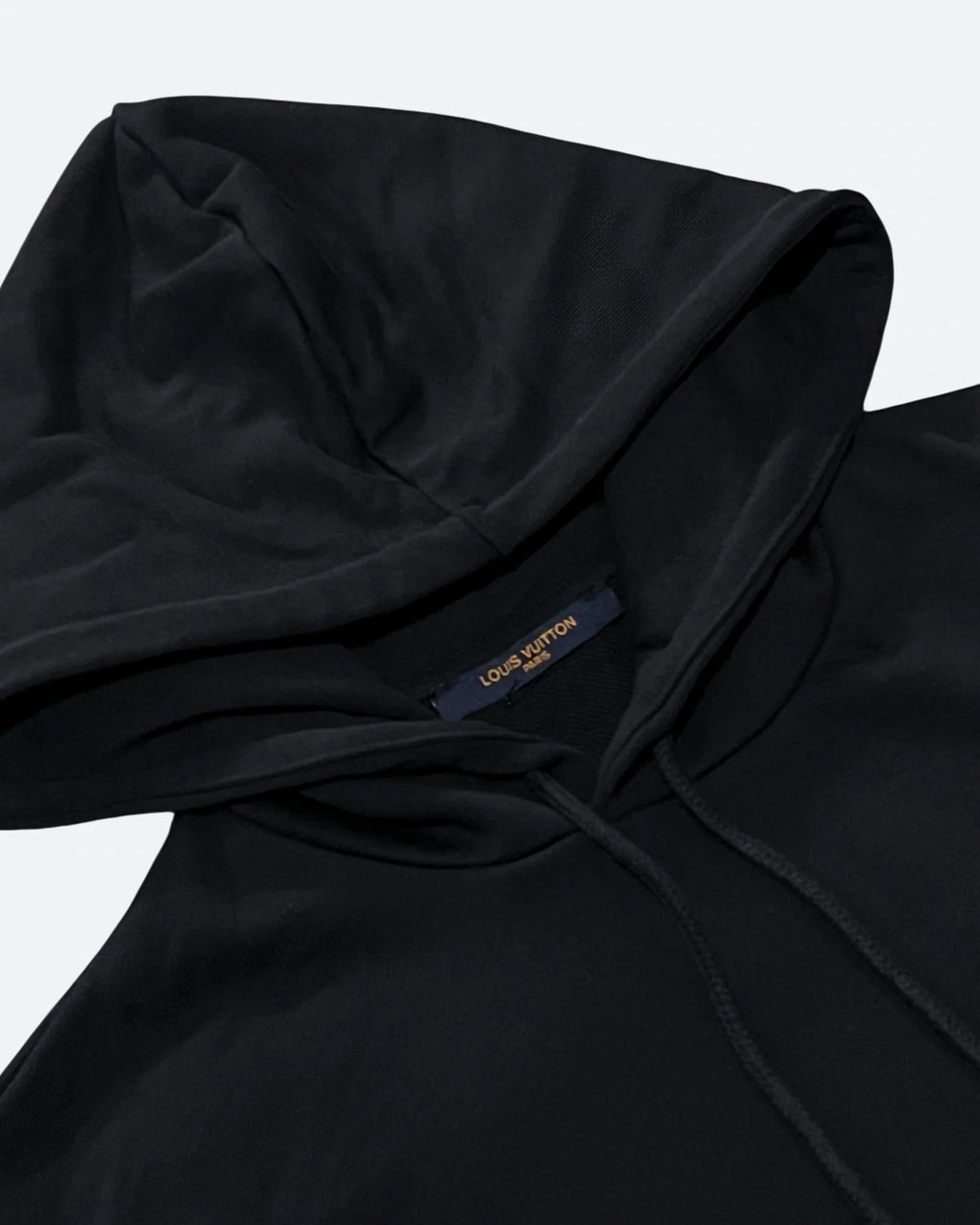 LVTN - Monogram Boats Embroidery Hoodie - Black