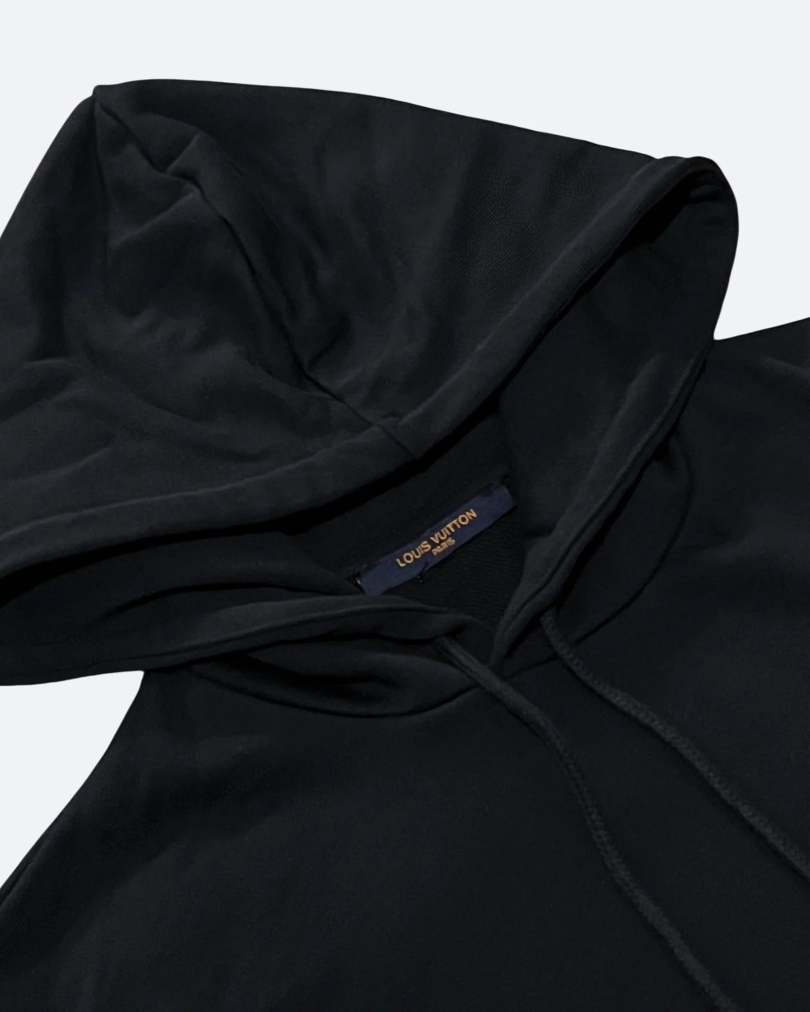 LVTN - Monogram Boats Embroidery Hoodie - Black