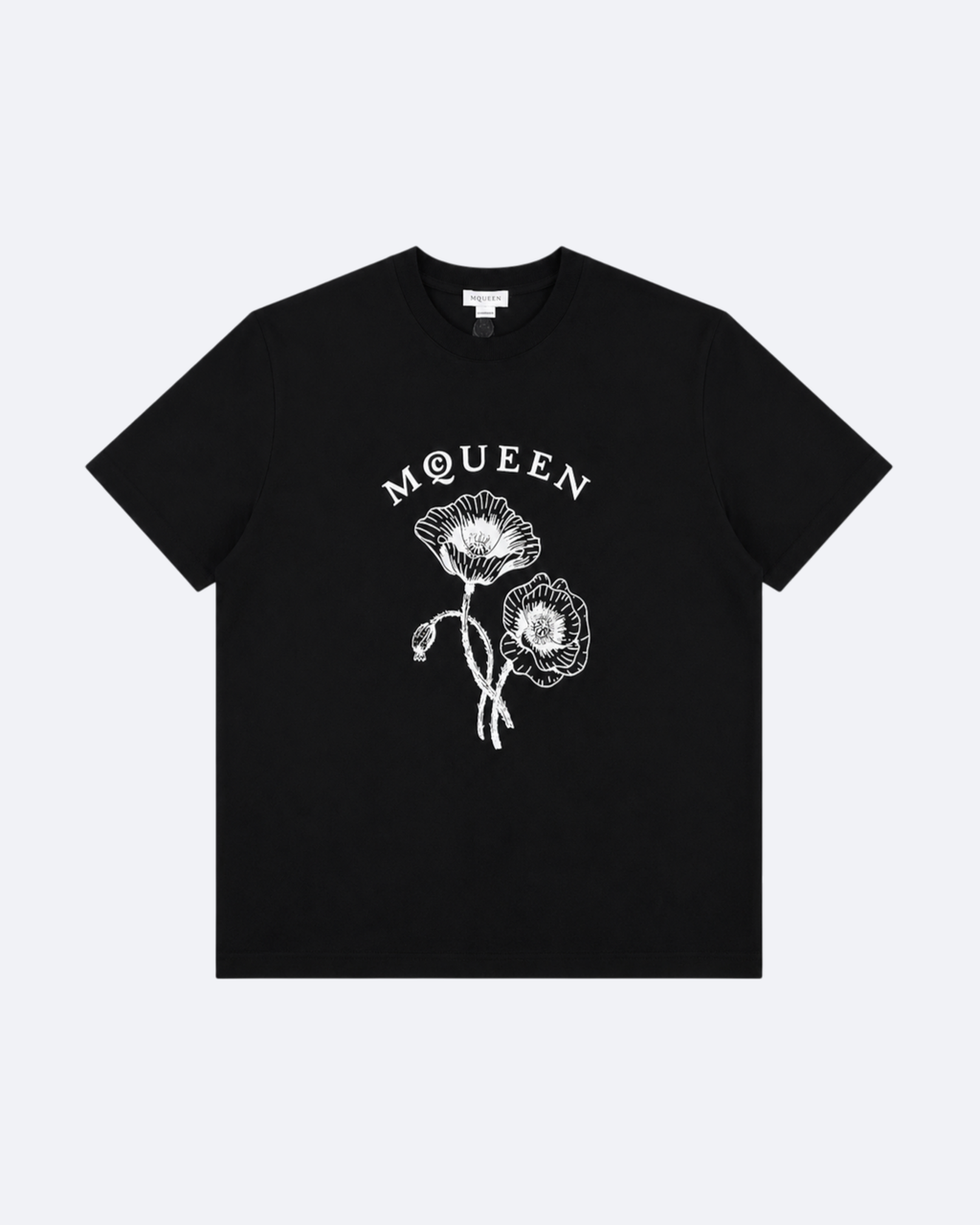 Alexander McQueen - Flowers Logo - Black