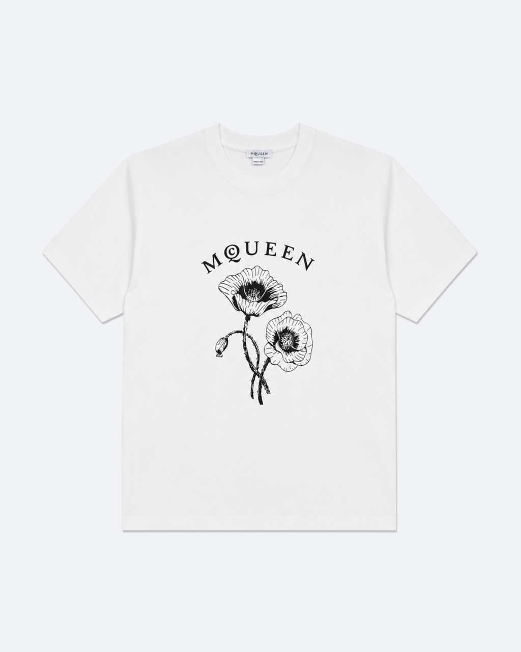 Alexander McQueen - Flowers Logo - White