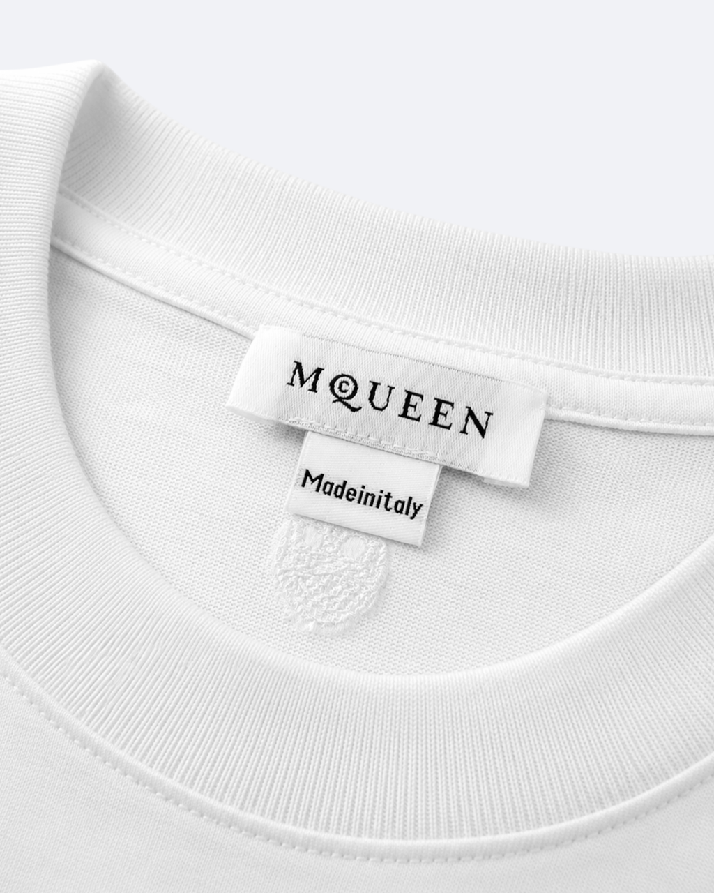 Alexander McQueen - Flowers Logo - White