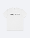 Alexander McQueen - Classic Rubber Logo T-Shirt - White