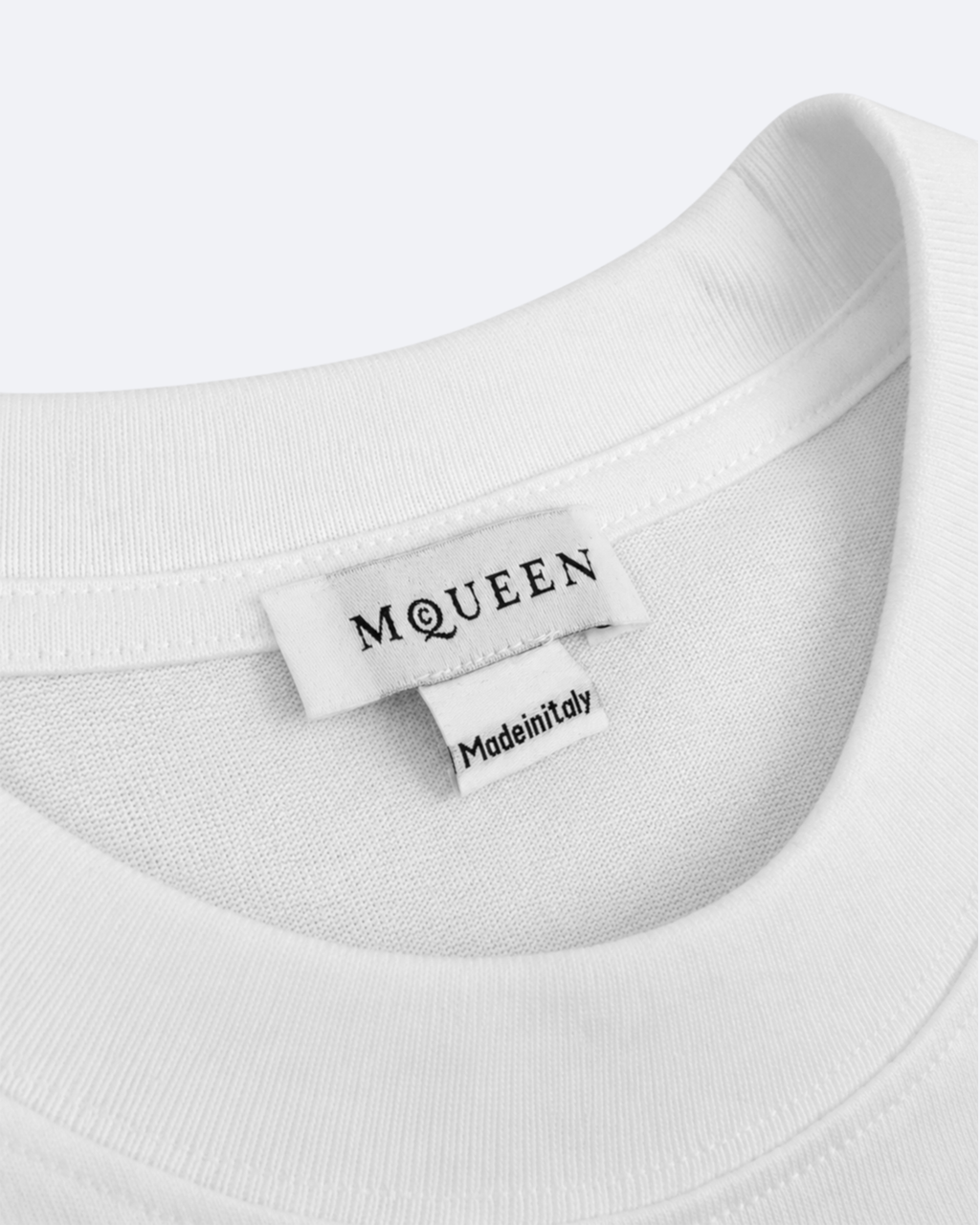 Alexander McQueen - Classic Rubber Logo T-Shirt - White
