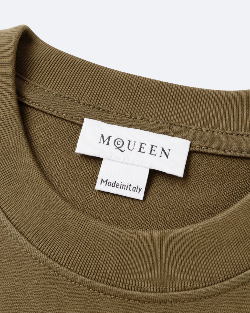 Alexander McQueen - Classic Rubber Logo T-Shirt - Green