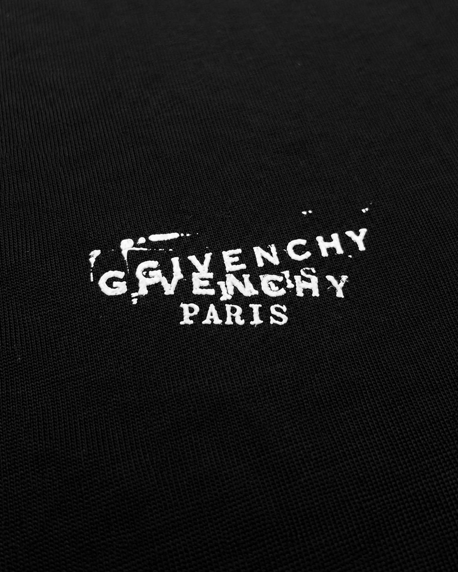 Givenchy - Stamp Logo T-Shirt - Black