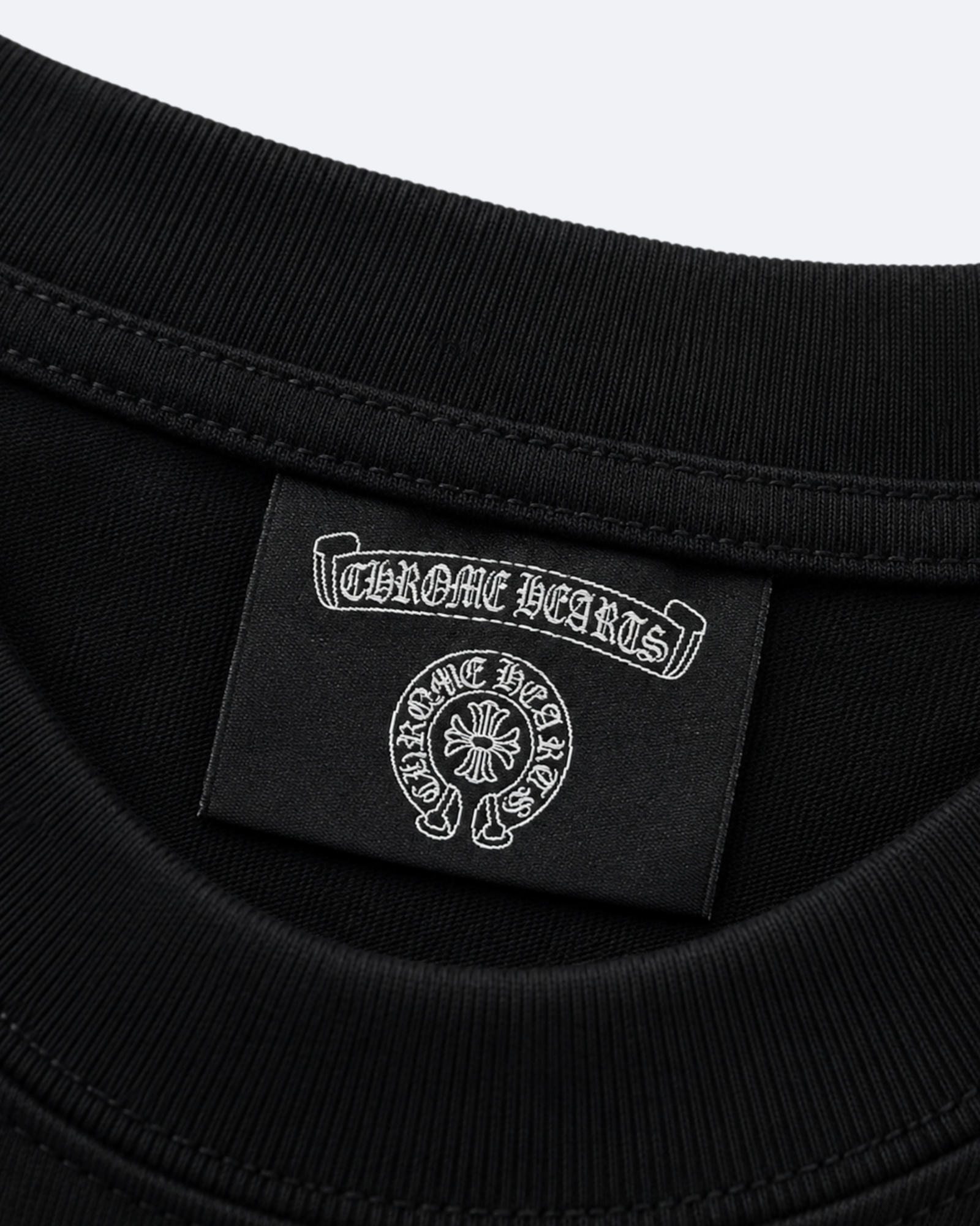 Chrome Hearts - White Cross T-Shirt - Black