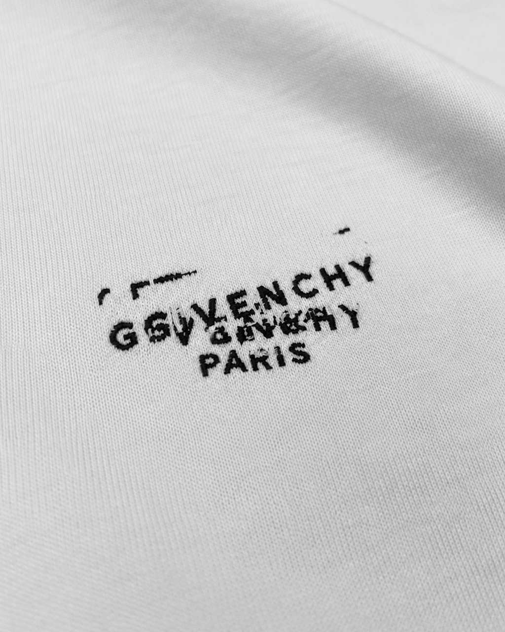 Givenchy - Stamp Logo T-Shirt - White