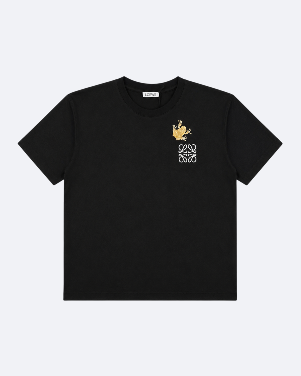 Loewe - Frog Embroidery T-Shirt - Black