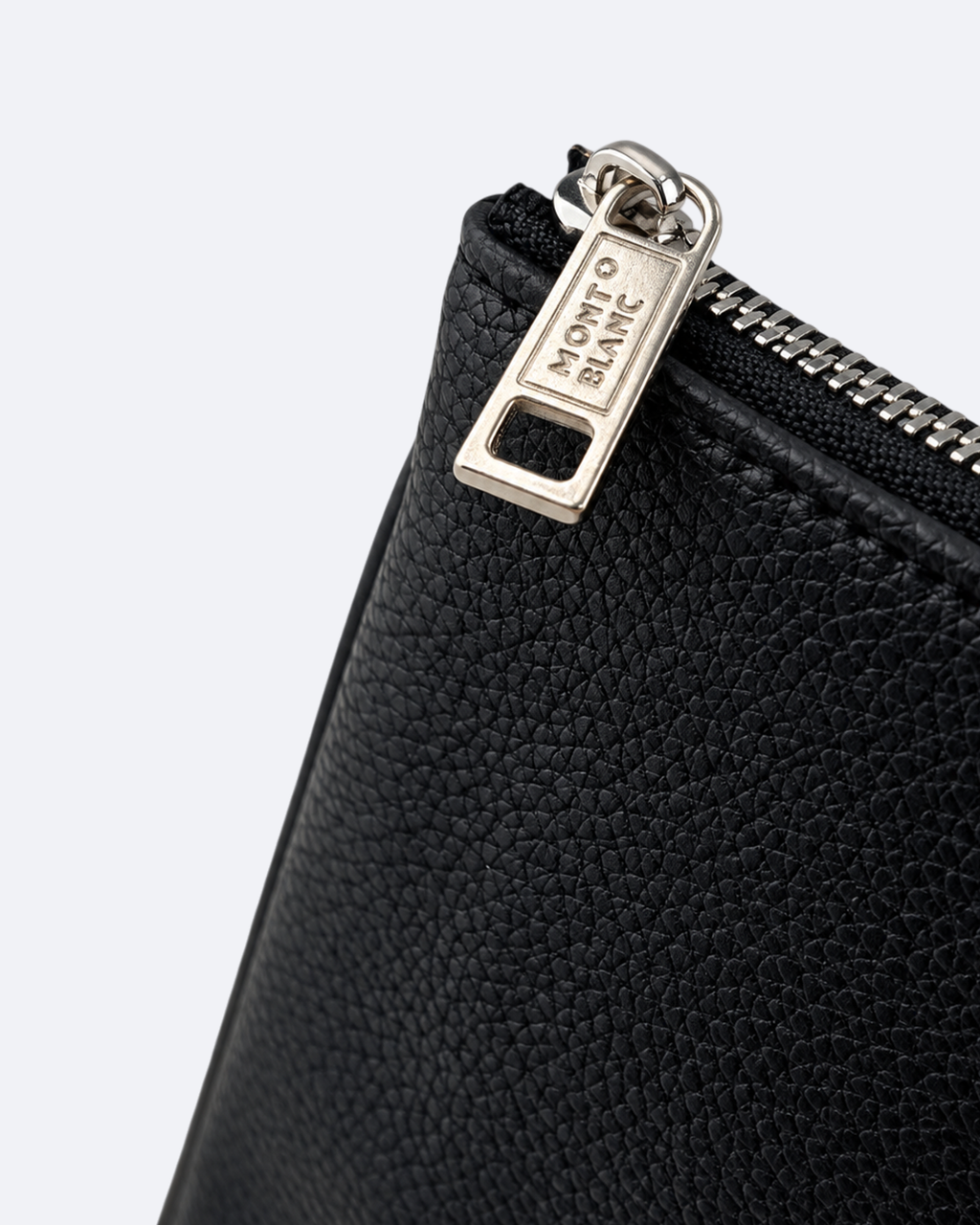 Montblanc - Logotype Portfolio Leather Pouch - Black