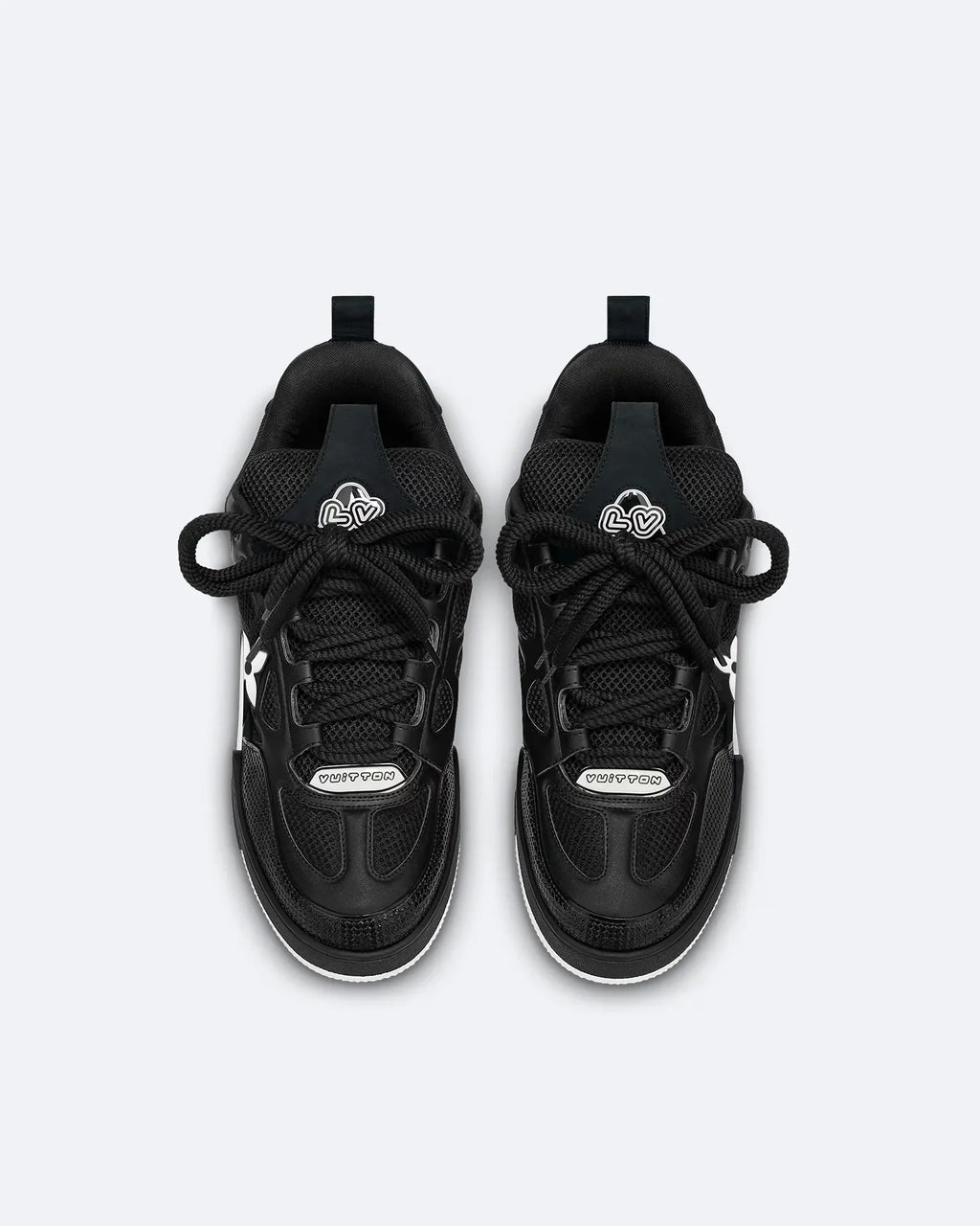 LVTN - Skate Sneaker - Black/White