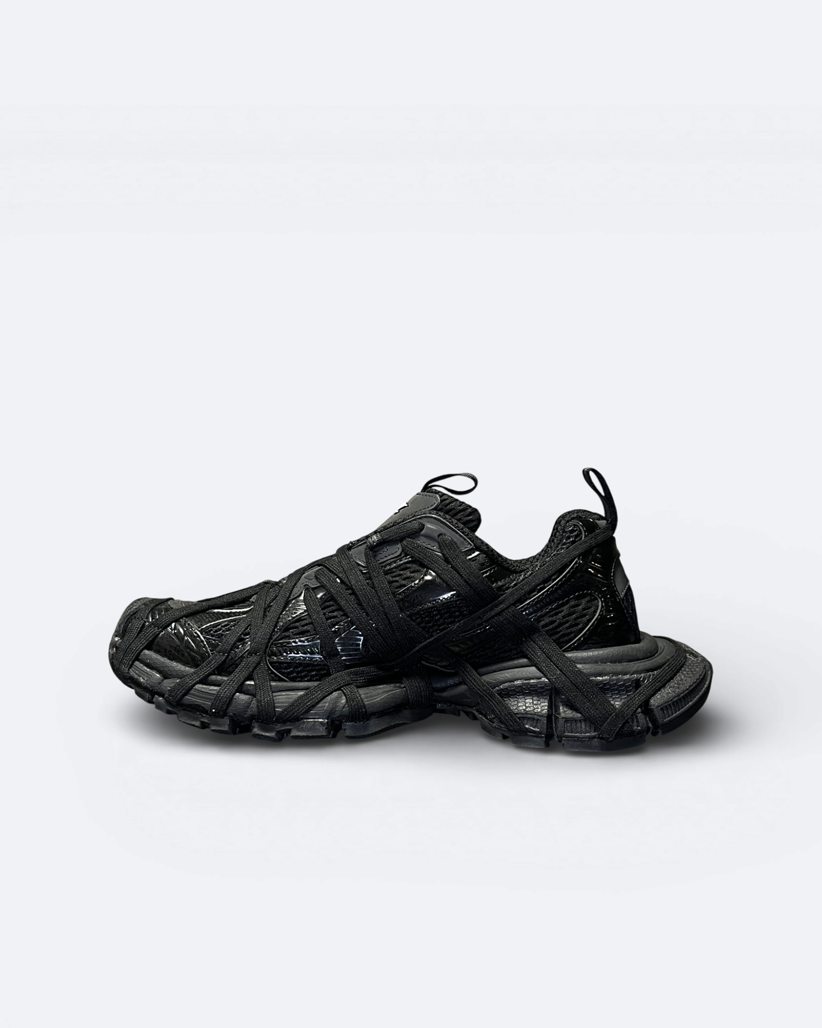 Balenciaga - 3XL Extreme Lace Sneakers - Black