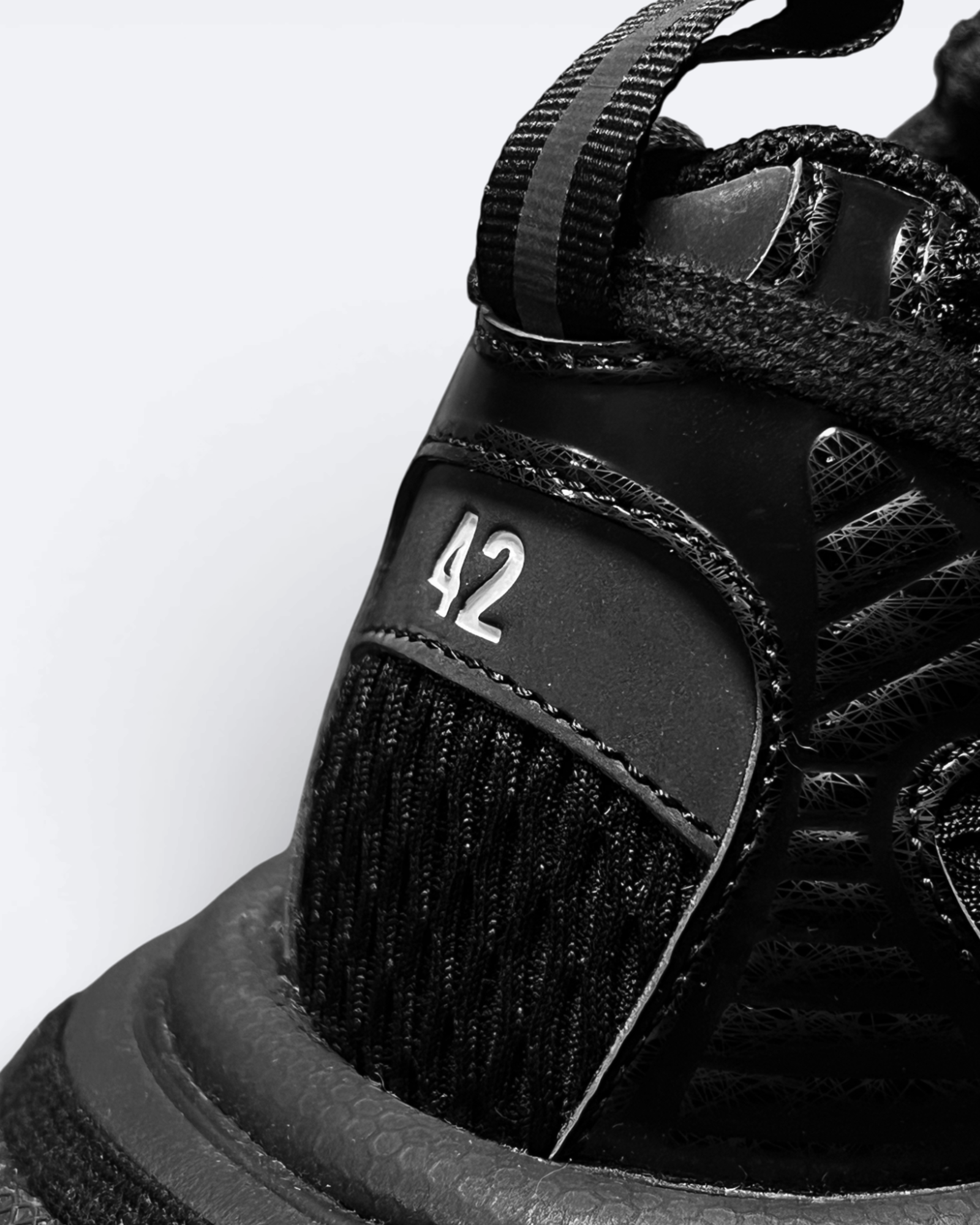 Balenciaga - 3XL Extreme Lace Sneakers - Black