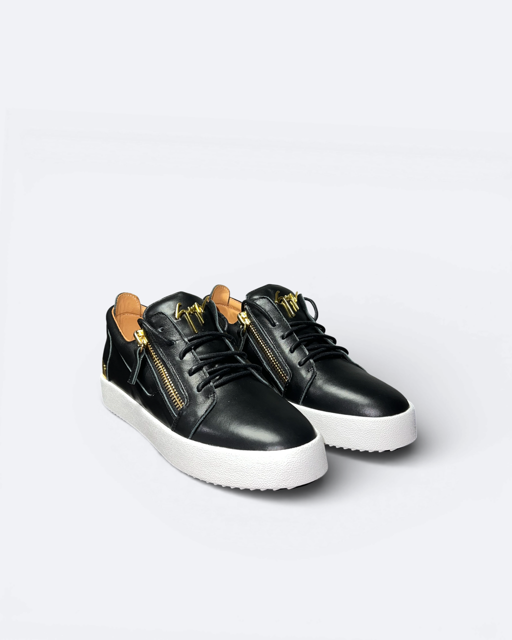 Giuseppe Zanotti - Zip Sneaker Low - Black/Gold