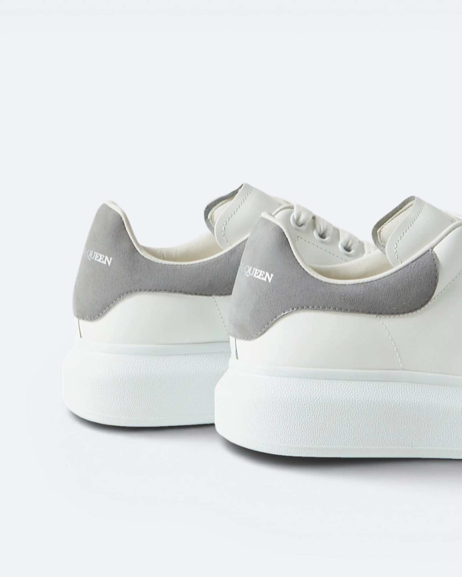 Alexander McQueen - Oversized Sneakers - White/Gray