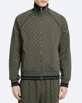 GC - GG Pattern Jacquard Set - Forest Green
