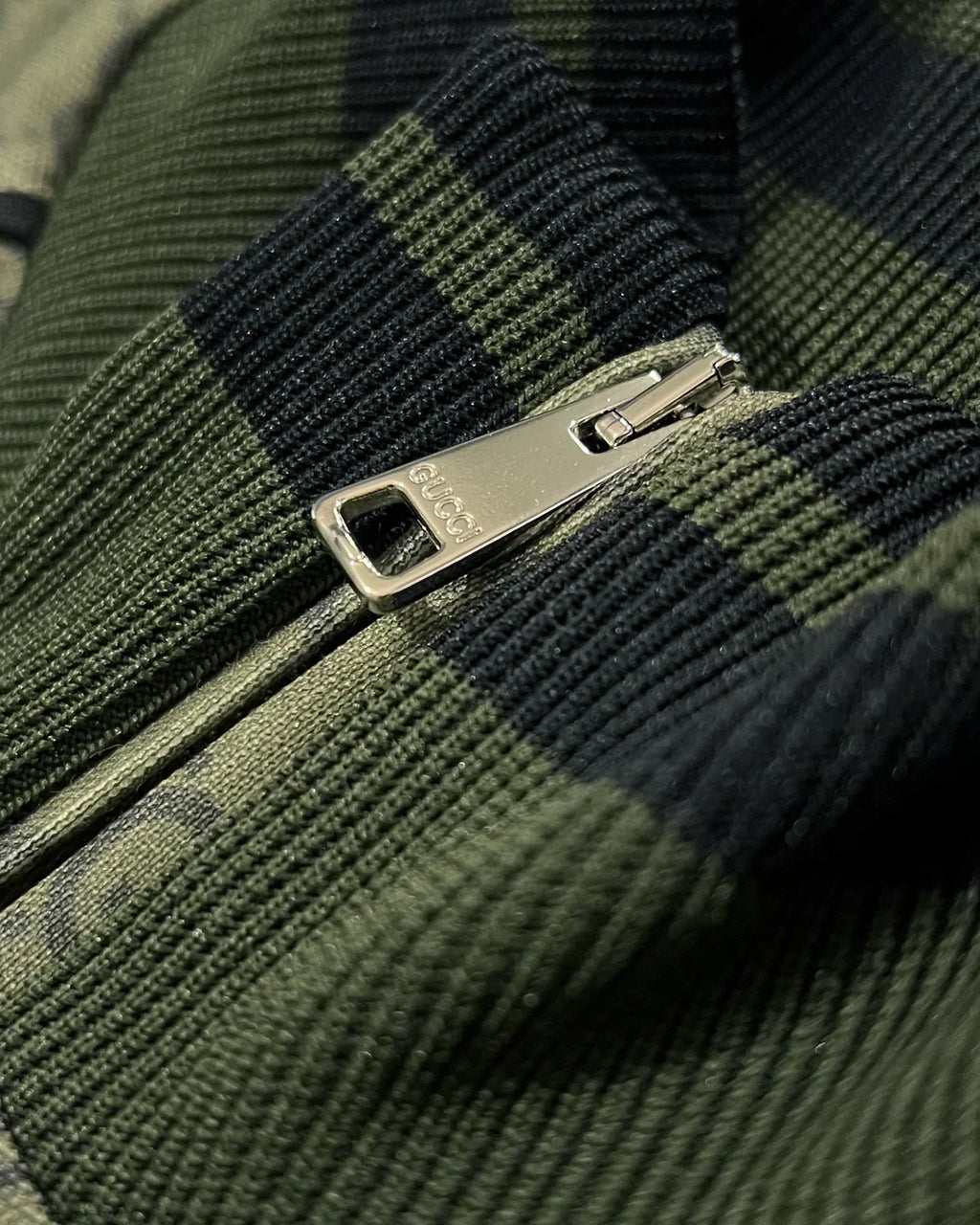GC - GG Pattern Jacquard Set - Forest Green