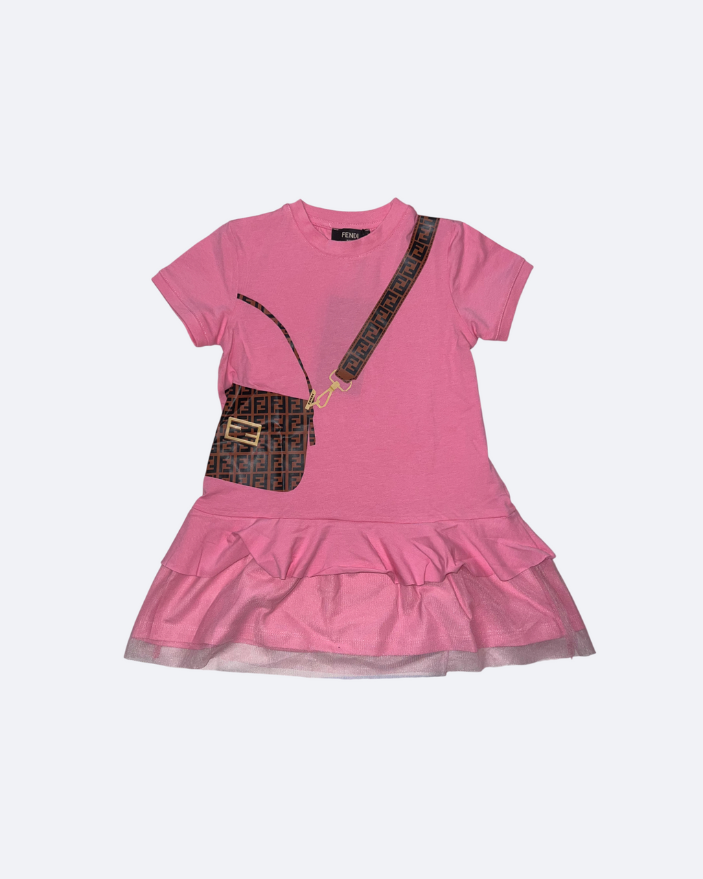 Fendi - Dress For Girl - Pink