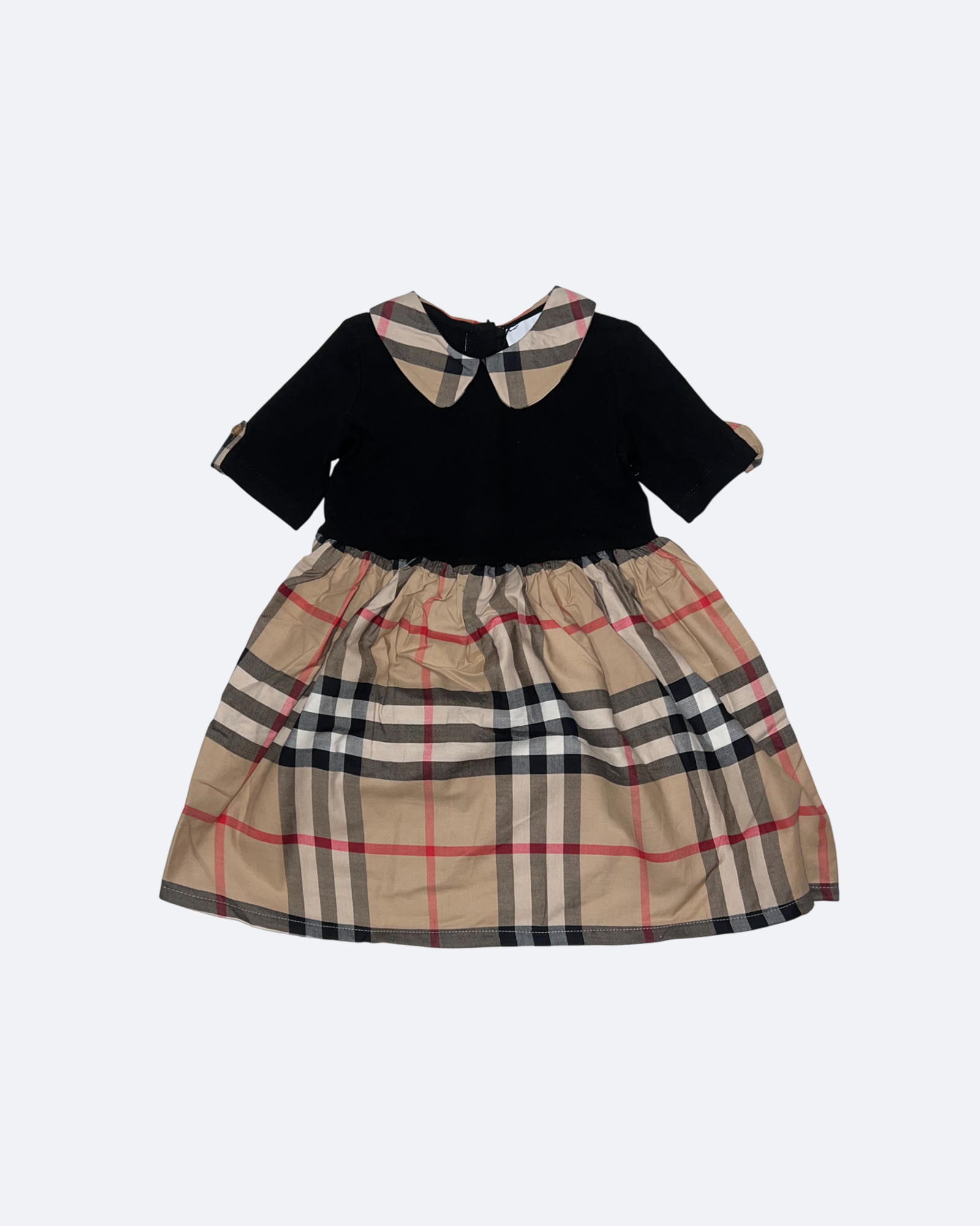 Burberry - Dress For Girl - Black