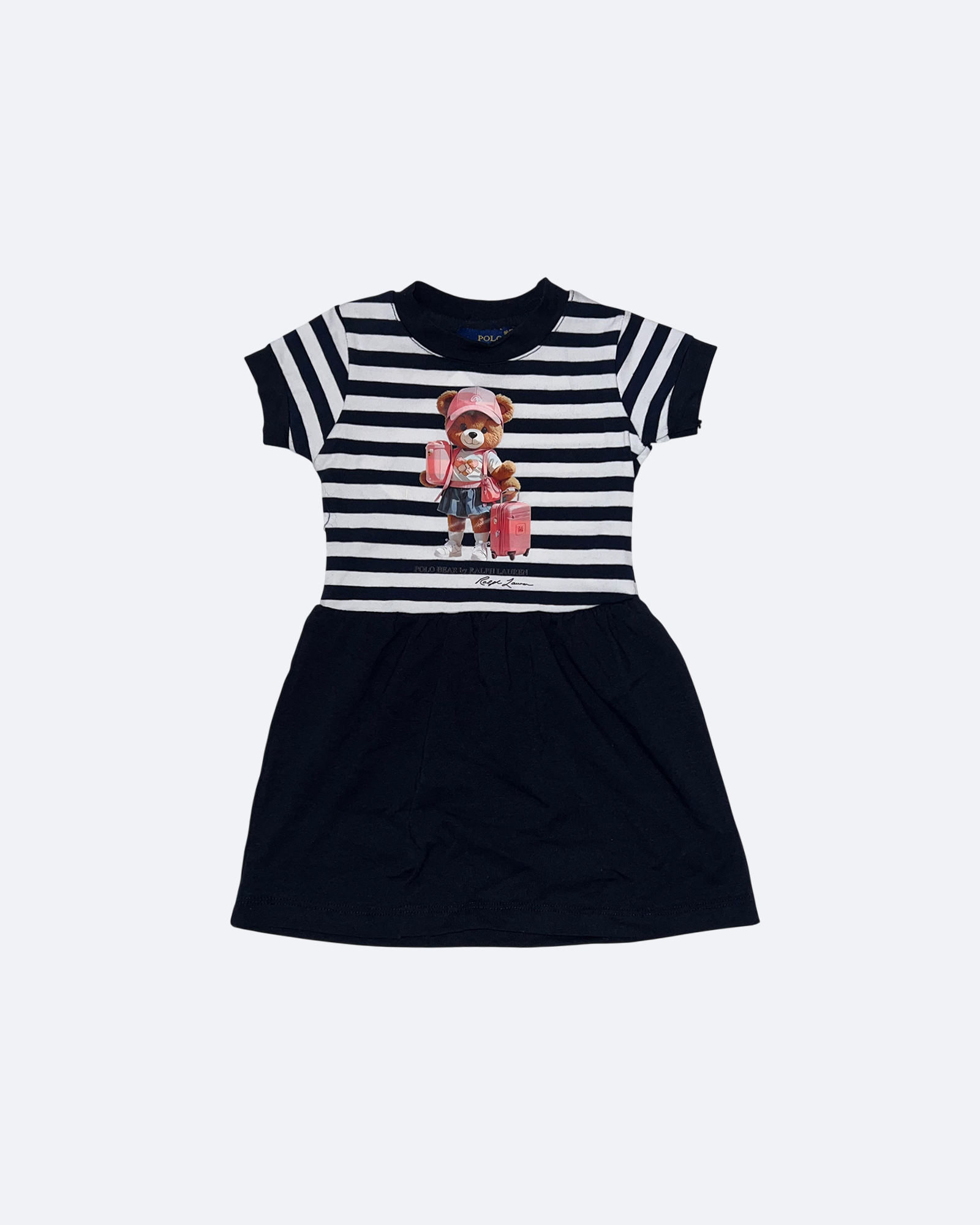 POLO Bear - Dress For Girl - Black/White