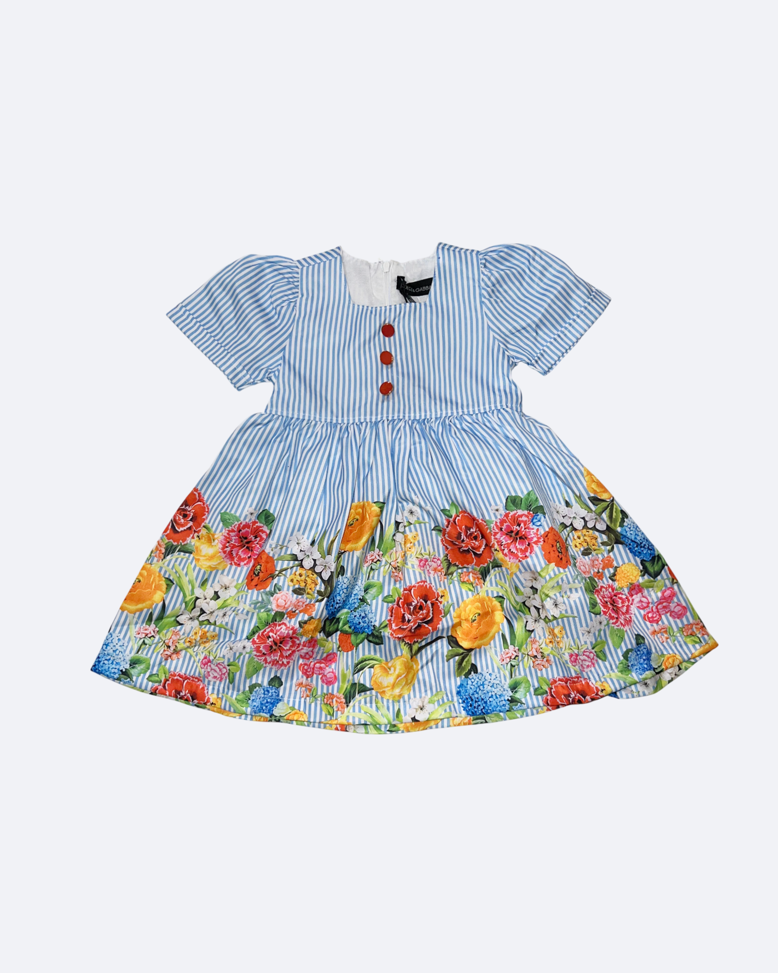 Dolce & Gabbana - Flower Garden Dress For Girl