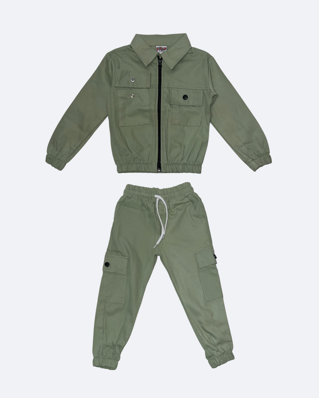 Happy - Cargo Set For Boy - Green