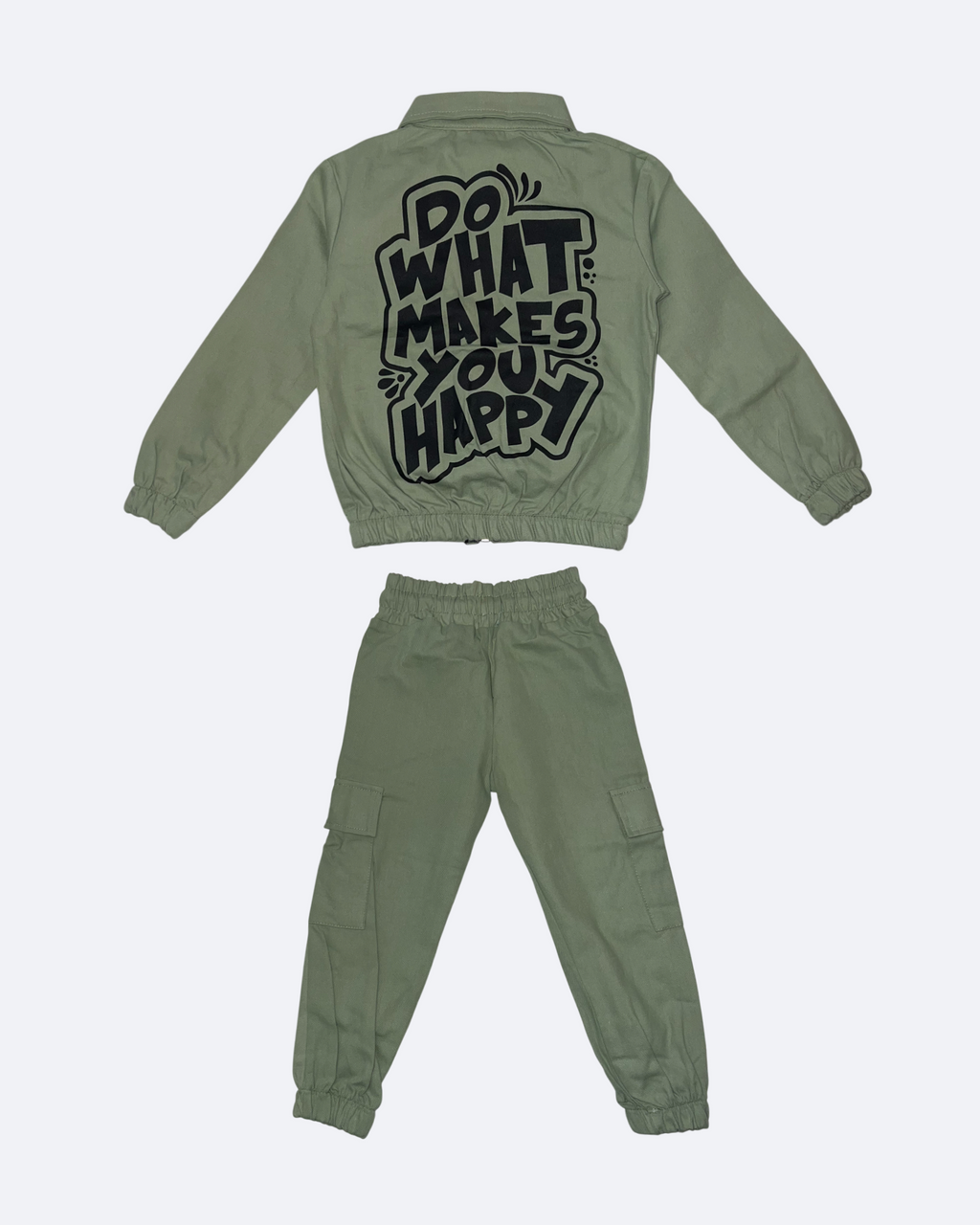 Happy - Cargo Set For Boy - Green