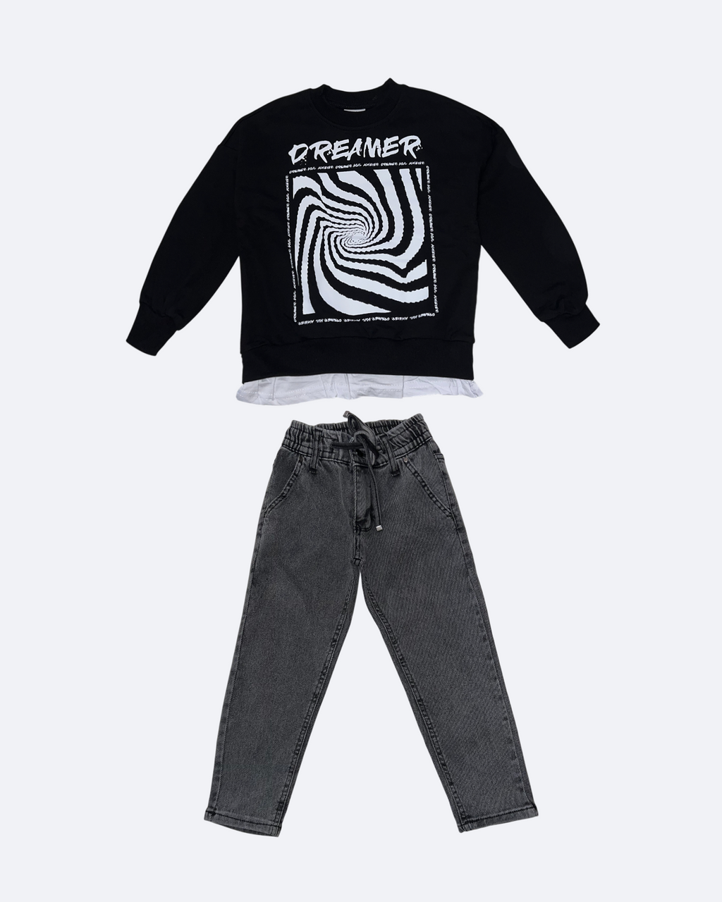 Dreamer - Blouse and Jeans Set For Boy