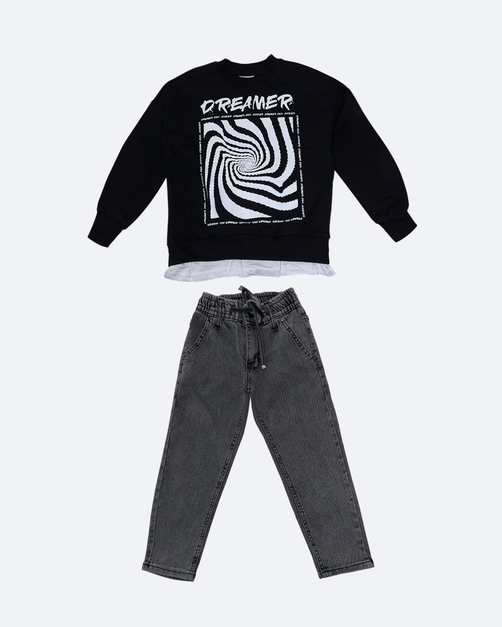 Dreamer - Blouse and Jeans Set For Boy