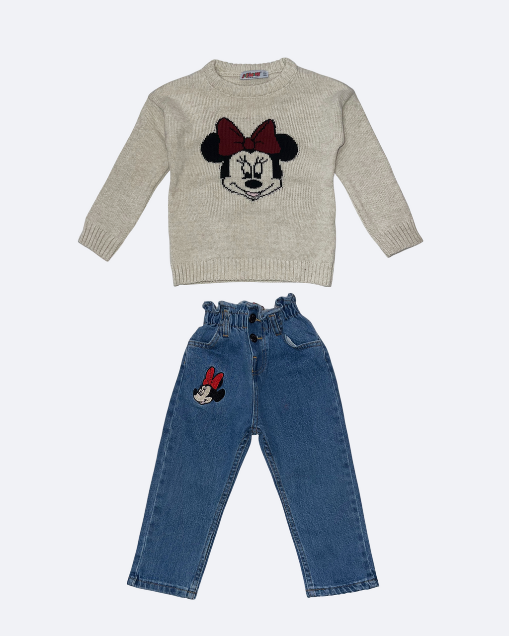 Minnie - Blouse and Jeans Set For Girl