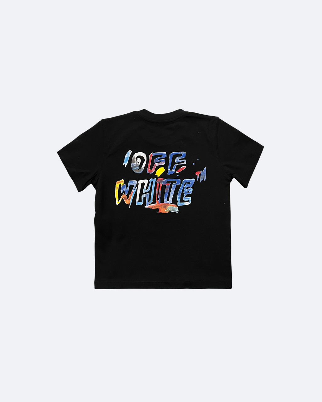 Off-White - Brush Logo T-Shirt For Boy