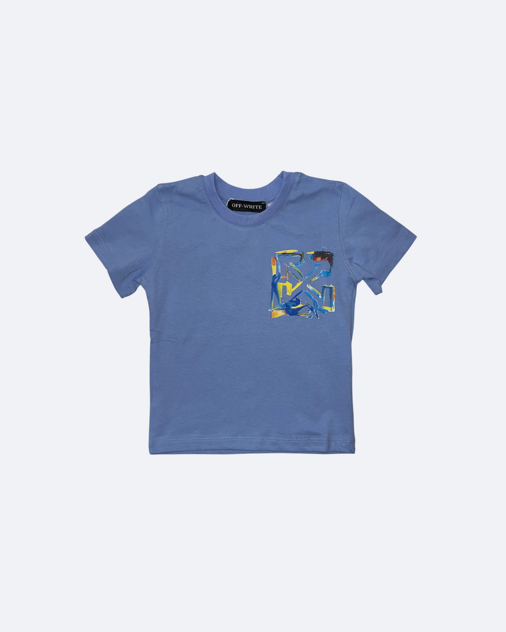 Off-White - Brush Logo T-Shirt For Boy